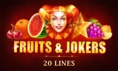 Fruits & Jokers 20 lines, tragamonedas gratis sin descargar